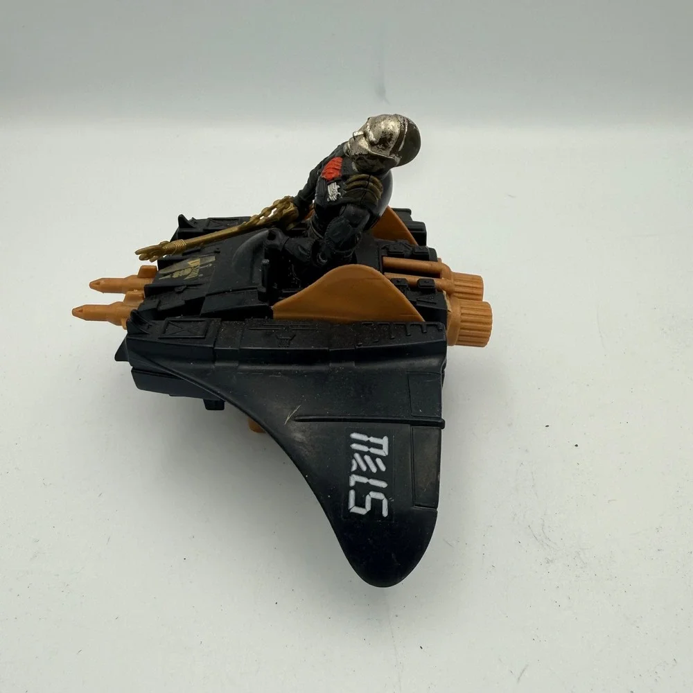 Vintage GI Joe Destro Action Figure & Despoiler Vehicle 1988 Hasbro GIJoe Toy